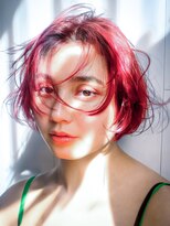 シオン(shion)&nbsp;ピンクヘアー秋色ピンクグレープフルーツ_9445