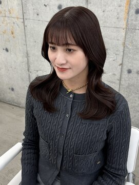 エヌアイ オモテサンドウ(ni omotesando) 韓国スタイル/ブラウンカラー