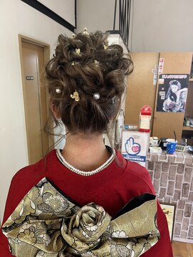 ブルーラグーン 成人式ヘアー&着付け