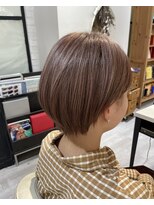 サロンドジョー(salon de joe) 【井上】ショートボブばっさりカット結べるボブ似合わせショート