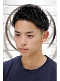 【ヨシザワ築地店】ツーブロックショート/爽やかアップバング