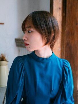 アラワラブルー(arrawarra blue) 丸みショート/20代/30代/40代/50代/南町/倉敷