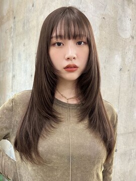 ガーデン 渋谷(GARDEN) ミディアムレイヤー/レイヤーカット/顔まわりカット/ワンカール