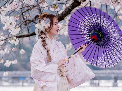 愛和服 渡嵐山月橋店の写真