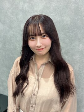 プライズ 成増店(prize) ピンクブラウンピンクベージュ韓国ヘアくびれヘア