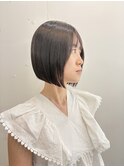 ボブ、ショート