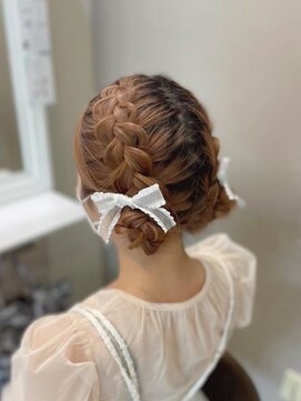 ヘアセットサロン ミント(Hair set salon MINT) ツインお団子