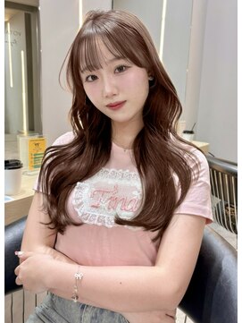 ボタン テンジン(VOTAN tenjin) 【votan_はる】チョコレートカラー/レイヤーカット/韓国風巻き