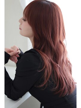 レム 仙台店(L.E.M) 《L.E.M 仙台店》ブリーチなしワインレッド/及川翔