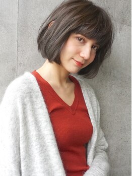 ザ ゴズウェル ヘア(The Goeswell Hair)の写真/丁寧なカウンセリングで白髪を活かすデザインカラーを。上品で若々しい貴女だけのスタイルをご提案◎