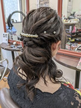 のりこの店 ヘアセット