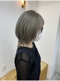 ウルフグレージュカラー