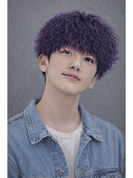 ヘアールーム アート(hair room a to by NYNY) ダークパープルマッシュ