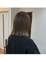 コンフィーヘアバイファースト(COMFY.HAIR by FIRST)&nbsp;◎ぱっつんボブ×アッシュブラウン◎