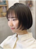 お客様スタイル【フェザーボブ】