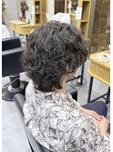 ウルフカット×サーフカール