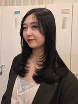 ストーリア 池上店(STORIA) ブルーブラック×髪質改善カラー