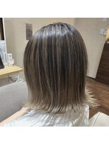 キー(Kii)&nbsp;ボブ×バレイヤージュ