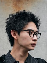 フィフス 渋谷(fifth)&nbsp;今流行りの無造作刈り上げないツイストスパイラルショートパーマ