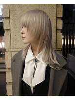 バディヘアーサロン(BUDDY HAIR SALON)&nbsp;ホワイトベージュ/ハイトーンカラー/ブリーチカラー