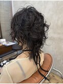 《moeka》ボブパーマレイヤーパーマミディアムレイヤーカット
