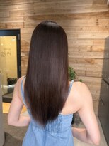 ベイショア(Bay Shore NY) メテオカラー髪質改善ミルクティーベージュレイヤーカット