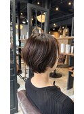 丸みショートボブ