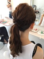 シュエット(Chouette)&nbsp;波ウェーブポニーテール