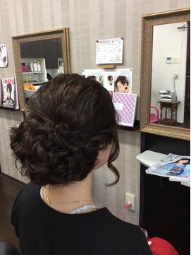 リンクス(LINKS) 華やかヘアセット