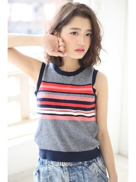 フォルテ 城北店 ★無造作感のあるウェーブ ふわミディ