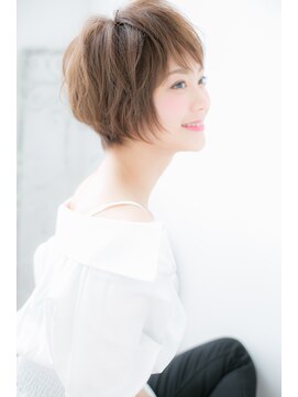 ドクターズ サロン ラブ(Dr's Salon LAB) 【Lab古河】くせ毛風でルーズなマッシュショートa