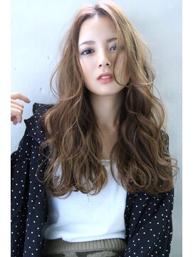 ブラン 梅田(Blanc) 【Blanc 梅田】ベージュカラー/ハイライト/ロング