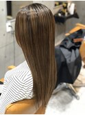 外国人風ナチュラルハイライト