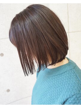 ヘアテリア リュウ 大塚(hair teria ryu) 短すぎない肩上ボブ