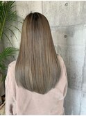 大人可愛い*バレイヤージュカラー