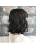 アンニュイミディアムボブ