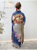 ヘアセット/ドレスヘア/卒業式/ハーフアップ/着物/結婚式
