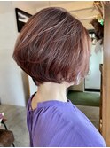 40代50代60代~大人女性にオススメのショートボブ