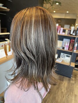 シークス(SYKTH.) ☆ハイライト × グレージュ☆