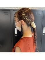 メルバイレガロ 水戸(mer by REGALO)&nbsp;タイトヘアアレンジ