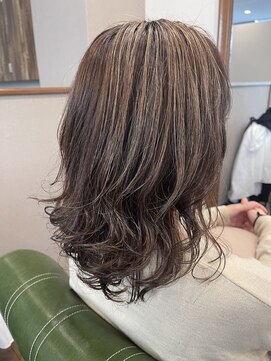 ジーン 高円寺(gene) ヘアセット【ハイライト /白髪ぼかし/ハイライト/ 高円寺】