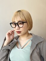 ルーイ(LOUIE)&nbsp;◯ブロンドヘア・ボブ・顔周りレイヤー◯