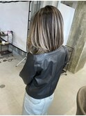 【梅田】ホワイトハイライトハイライトカラー艶髪カラー