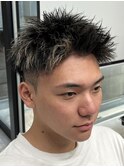 メッシュジェットモヒカン短髪刈り上げツーブロック