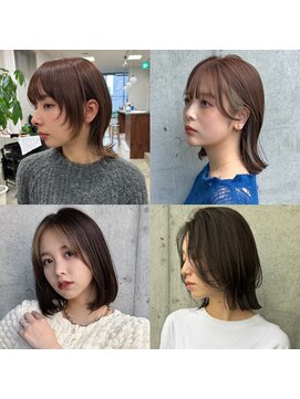 イル 大阪淀屋橋(i'll) 大人可愛い小顔前下がりボブ２０代３０代ボブウルフボブレイヤー