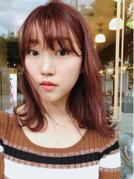 モードケイズエクラ(MODE K's Eclat) ミディアム×オレンジピンク /岡田拓也