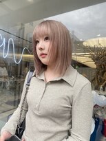 ゼスト 八王子店(ZEST)&nbsp;ブロンドベージュカラー ハイトーンカラー 【otoha】