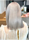 美髪エモージュニュアンスカラーブルーシルバー_ba487501