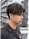 波巻きパーマ/メンズパーマ/メンズカット／メッシュ