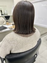 キートス 高知店(kiitos)&nbsp;○ブリーチなし透明感カラーオリーブグレージュ20代30代40代